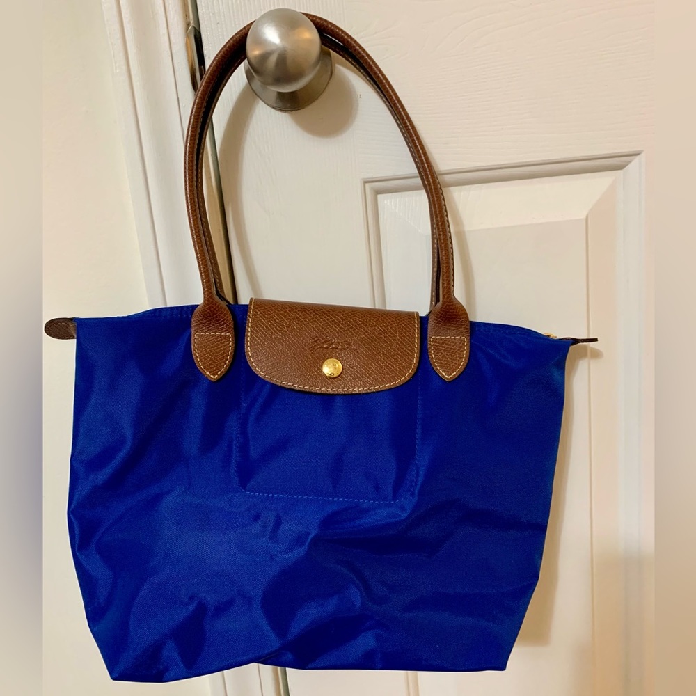 Longchamp Le Pliage Tote medium tote bag in blue